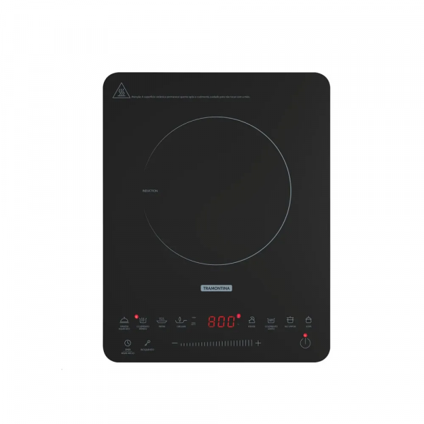 Cooktop Portátil por Indução Slim Touch EI 30 com 1 Área de Aquecimento 127V - 94714/131